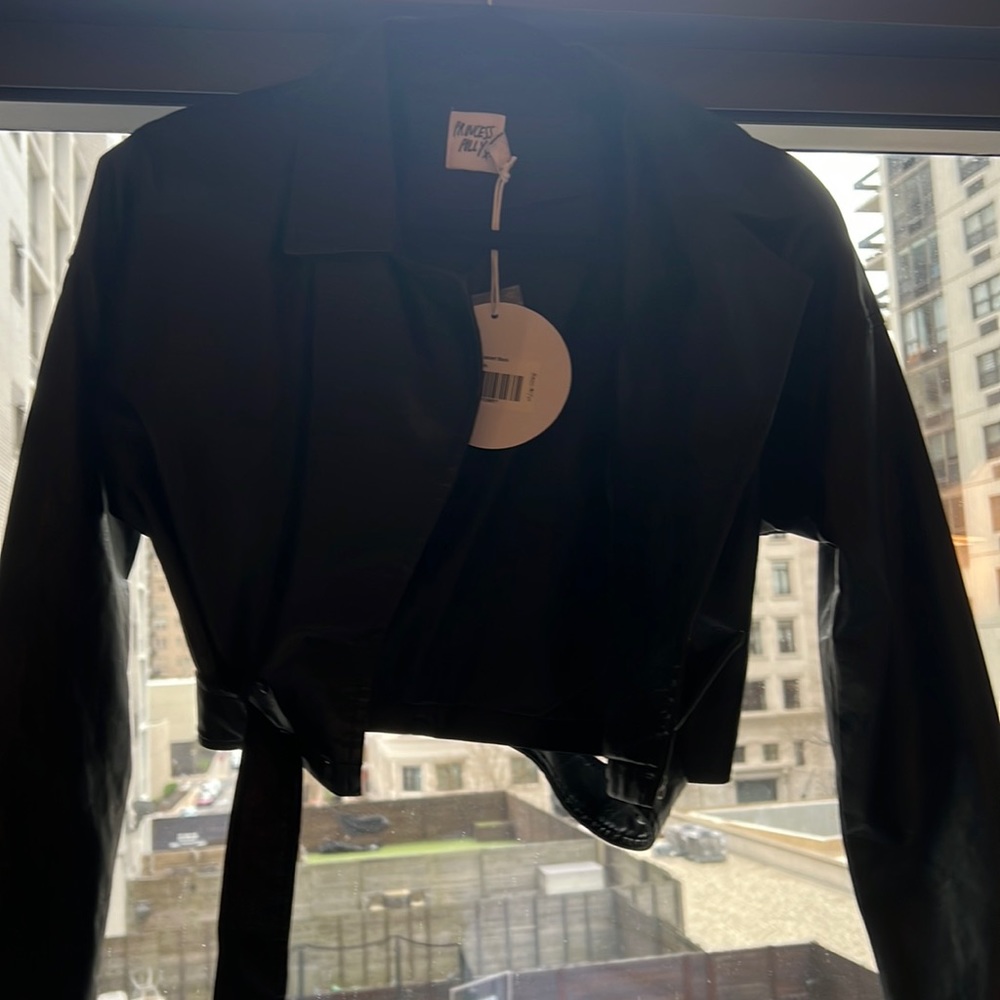 Princess Polly Jada PU leather jacket